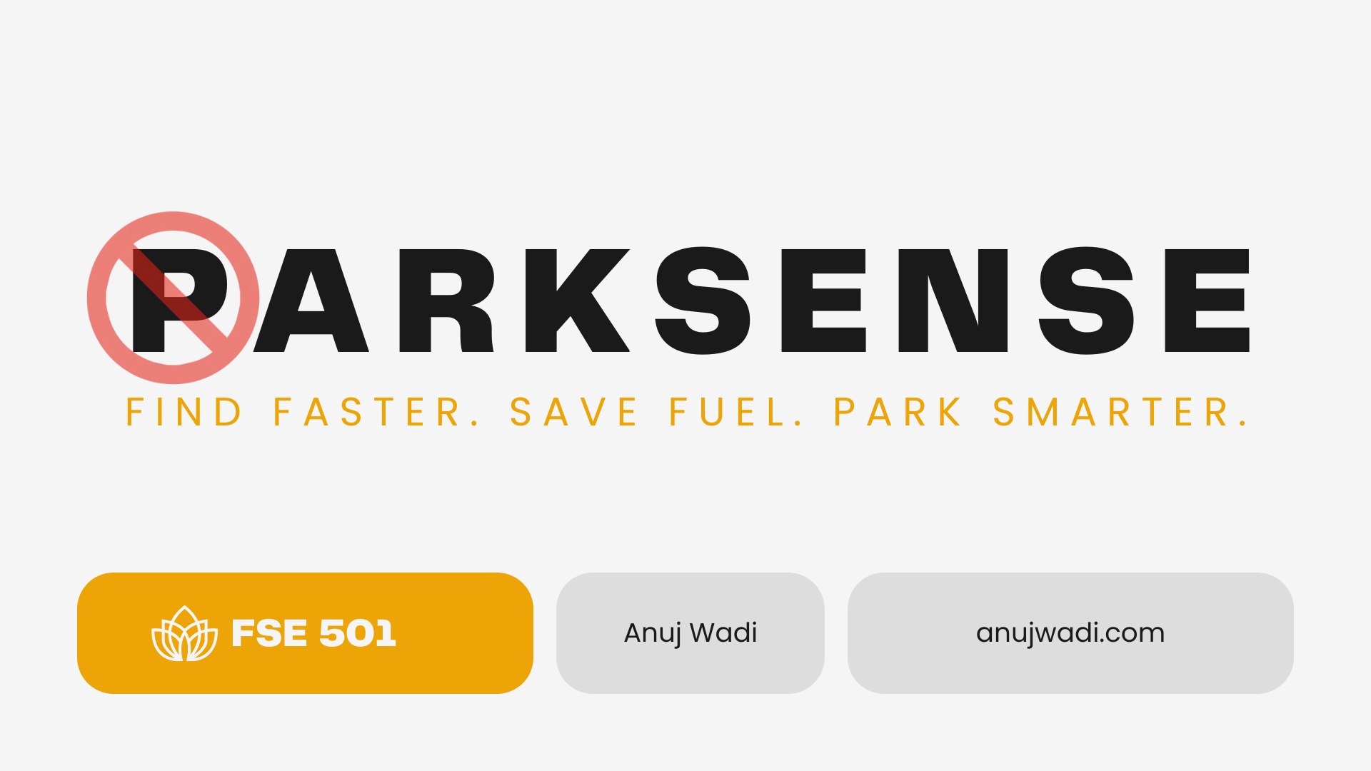 Parksnese - Smart Parking Solution